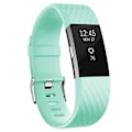 Pikkukuva 1 / 5: Rannekoru Fitbit Charge 2 -älykellolle, älyrannekkeen vaihtoranneke Teal green L