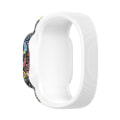 Miniatyrbilde 2 av 5: For Garmin Vivofit Jr3 No Spenne Silikon Printing Watch Band Peacock