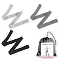 Miniatyrbillede 1 af 5: Modstandsbånd sæt, træk hjælpebånd op, motion fitnessbånd Gray black suit