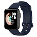 Miniatyrbild 1 av 4: Klockarmband för Xiaomi Mi Watch Lite Rem ersättning handledssilikonband för Redmi Watch 2 Lite Rem armband Ty Blue