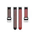 Pikkukuva 3 / 5: Fitbit Versa 4 / Sense 2 kaksiväriselle watch Black Red
