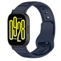 Rem for Xiaomi Redmi Watch 5 Active/watch 5 Lite 22mm, silikonrem med prikkmønster (Midnattsblå)
