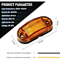 Pikkukuva 2 / 5: 6 kpl LED-perävaunun merkkivalot - 12-30V sivumerkkivalot asuntoautoille, matkailuautoille ja kuorma-autoille
