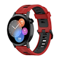 Miniatyrbillede 4 af 5: Silikoneur til Huawei Watch GT 3 42mm 2 Red Black