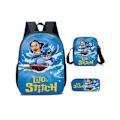 Miniatyrbilde 1 av 4: Stitch Tredelt Student Ryggsekk33