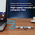Pikkukuva 3 / 5: USB C HUB USB 3.0 HUB Type C 4 Portin monitoimijakaja-adapteri OTG Macbook HUB Pro 13 15 Air Mi Pro HUAWEI-tietokoneen lisävarusteisiin Type-C Sliver