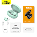 Miniatyrbilde 1 av 5: Ekte trådløse Bluetooth-hodetelefoner TWS, vanntette med LED-digitalt display, automatisk paring