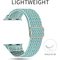 Miniatyrbilde 3 av 5: Elastisk Solo Loop-reim kompatibel med Apple Watch-reimer 20 38mm/40mm/41mm