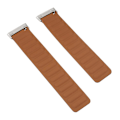 Miniatyrbillede 3 af 5: Til Fitbit Versa 4/3/Sense 2 20mm magnetisk silikoneurrem Red