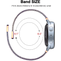 Miniatyrbilde 4 av 5: Milanese stropp for Samsung Galaxy Watch 4 Active 2 Huawei Watch Gt2 magnetisk spenne metall pustende armbånd for Amazfit Gtr Rose gold Samsung watch 4 40mm