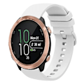 Miniatyrbild 1 av 5: För Garmin Forerunner 645 20mm enfärgad mjukt watch White