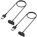 Pikkukuva 1 / 5: Latauskaapeli Fitbit Charge 5 / Fitbit Charge 6 / Fitbit Luxe - Varaosalaturi [2 kpl, 3,3ft/1m]