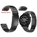 Pikkukuva 5 / 5: Garmin Descent Mk 2 26mm Tortoise Shell ruostumattomasta teräksestä valmistettuun watch Black