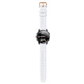 Miniatyrbillede 2 af 5: Til Garmin Fenix ​​6s 20 mm rosa guldspænde silikone urrem White