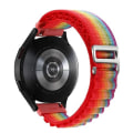 Pikkukuva 1 / 5: Garmin Forerunner 255s / Venu 2s Universal Nylon Watch Rainbow