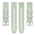 Pikkukuva 4 / 5: Garmin Forerunner 935 -kelloon sopiva 22 mm:n yksivärinen silikoniranneke YYU Light Green