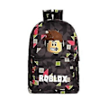 Miniatyrbillede 1 af 3: Roblox Rygsæk Roblox Custom Skole rygsæk Unisex Argyle Black