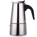 Miniatyrbillede 3 af 5: 2/4/6/9 kopper kaffekande i rustfrit stål Mokka Espresso Latte komfurfilter Moka kaffemaskine Kaffekande til køkken Wf1111 200ML