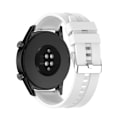 Miniatyrbillede 5 af 5: Silikoneurrem til Huawei Watch GT 3 42mm 1 e White
