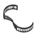 Miniatyrbilde 3 av 5: Rustfritt stålrem for Huawei Watch GT 3/ Watch GT 2 42mm Black Silver