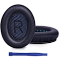 Miniatyrbilde 1 av 3: Øreputer Erstatning av puter for Bose Quietcomfort 35 / Qc35 Ii Dark Blue