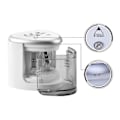 Miniatyrbillede 5 af 5: Automatisk tegneblyantspidser Pen Sharpener To-huls elektrisk switch blyantspidser Stationery Home Office Skoleartikler Silver
