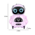 Miniatyrbillede 2 af 5: Lomme RC Robot Talking Interaktiv Dialog Stemmegenkendelse Optagelse Sang Dans Pink