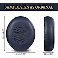 Miniatyrbillede 3 af 5: Udskiftning af ørepuder til Jabra Evolve2 65 (65ms 65uc Usb)/evolve2 40 (40uc 40ms Usb)/elite 45h trådløst on-ear headset Navy Blue