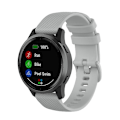 Miniatyrbillede 1 af 5: Til Garmin Vivoactive 4 22mm silikone urrem Gray