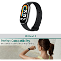 Miniatyrbilde 4 av 5: Lader for Xiaomi Mi Band 8 ladekabel [2 stk], erstatning avansert USB ladekabel
