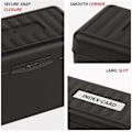 Pikkukuva 2 / 5: Korttiteline 3x5, Index Card Box Organizer case, 3x5 Flash Note -korttikotelo, 300 kortin kotelo, 3 pakkausta (punainen/vihreä/keltainen)