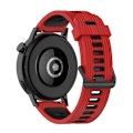 Miniatyrbillede 5 af 5: Silikoneur til Huawei Watch GT 3 42mm 2 Red Black