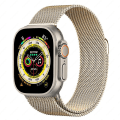 Miniatyrbillede 1 af 5: Metalrem til Apple Watch 8 7 45 mm 41 mm Ultra 49 mm åndbart Milanese erstatningsbånd til Iwatch 6 5 4 3 2 Se 44 ​​mm 42 mm 40 mm Rose gold 42mm 44mm 45mm 49mm