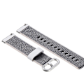 Miniatyrbilde 3 av 4: For Garmin Vivoactive 3 Nylon klokkerem med spenne Red