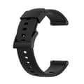 För Suunto 7 24 mm enfärgad watch Black