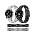 Miniatyrbild 3 av 4: Rem för Garmin Fenix 3 26Mm Titanlegering Snabbkoppling Klockarmband Svart