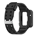 Pikkukuva 3 / 5: Xiaomi Redmi Watch 2 Lite/watch Lite 2/watch Lite/redmi Watch 2/redmi Watch -integroitu silikoniranneke Black