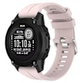 Miniatyrbillede 1 af 5: Til Garmin Descent G1 / Forerunner 745/945/935 / Approach S62 Solid Color Silicone Watch VDCC Light Pink