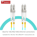 Miniatyrbillede 2 af 5: 1M (3Ft) OM3 LC til LC Fiber Patch Kabler, Valgfrit