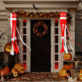 Miniatyrbillede 5 af 5: Trykt Danmark Dansk Halloween Vindpose 102 cm Vindstrømpe Udendørs Hængende Dekoration Med Lys One Size