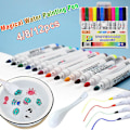 Miniatyrbillede 1 af 2: 4/8/12 stk. Magisk vandmaleripen Magic Doodle tegnepenne til børn gaver 8pcs Floating Pens