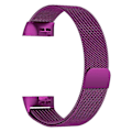 Miniatyrbillede 4 af 5: Magneturbånd i rustfrit stål til Fitbit Charge 4small Størrelse: 190x18mm Dark Purple