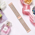 Miniatyrbilde 4 av 5: For Fitbit Versa 4 / Sense 2 Milan Buckle Metal Watch Band Rose Gold