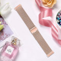 Miniatyrbillede 4 af 5: Til Fitbit Versa 4 / Sense 2 Milan Buckle Metal Watch Band Rose Gold