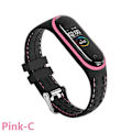 Pikkukuva 1 / 5: Silikonihihna Xiaomi Mi Band 6 7 5 3 4 Lisävarusteet Urheilurannekkeen Vaihtovyö Correa Ranneke Mi Band 7 6 Nfc Ranneke Pink-C Mi band 3 4