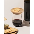 Miniatyrbilde 2 av 5: Bambus Vinglass Charcuterie Toppsett Vinglass Charcuterie Topp Vinglass Charcuterie Brett Topp for Vinglass eller Appetittvekkere Desserter