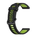 Silikoneur til Huawei Watch Gt 3 42mm Black Lime Green