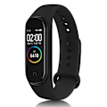 Miniatyrbilde 1 av 5: Egnet for silikonklokke for Xiaomi 6 Mi 5 Tpu klokkestropp M5 armbånd Xiaomi 4 3 Sport håndledd Mi 6 Smartwatch tilbehør klokke black For Mi  3