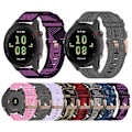 Miniatyrbillede 3 af 5: Til Garmin Venu 2 22mm nylonvævet urrem Red