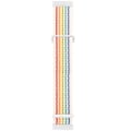 Miniatyrbild 1 av 5: För Fitbit Versa 3 Nylon Rubber Spänne Watch Band Rainbow